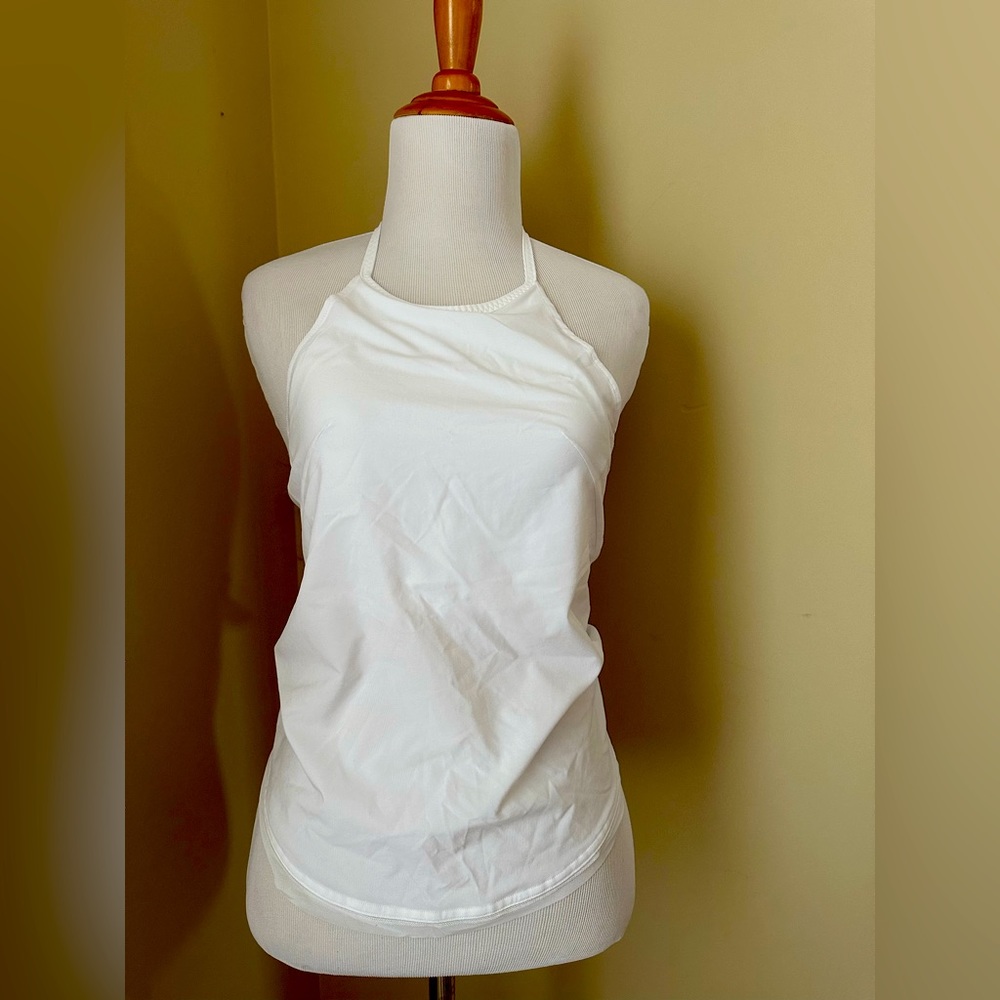 New Lululemon Free Spirit tank in white size 2